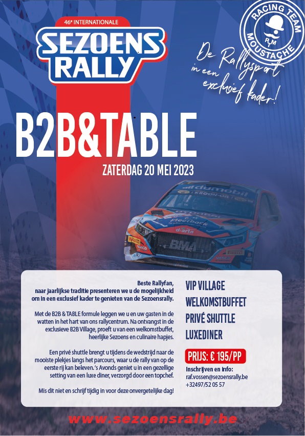 Vrijwilligers zijn altijd welkom bij Sezoensrally!